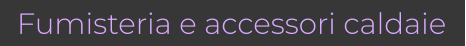 Fumisteria e accessori caldaie