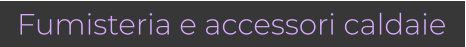 Fumisteria e accessori caldaie